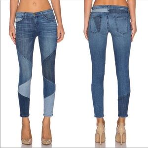 Current Elliott The Stiletro Patchwork Jeans Size 27